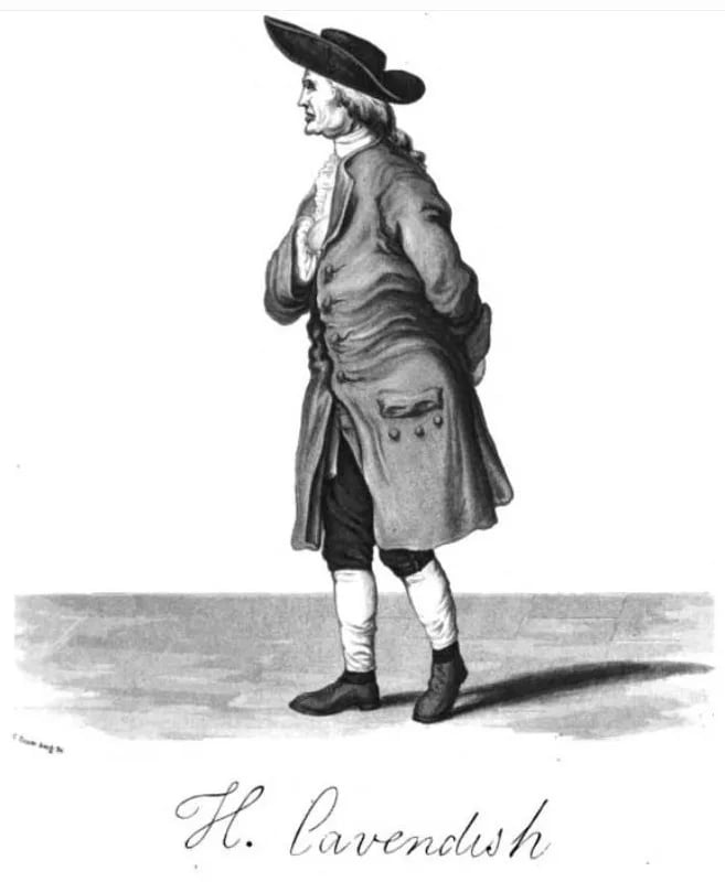 Portrait of Henry Cavendish (1731–1810) – memorial page