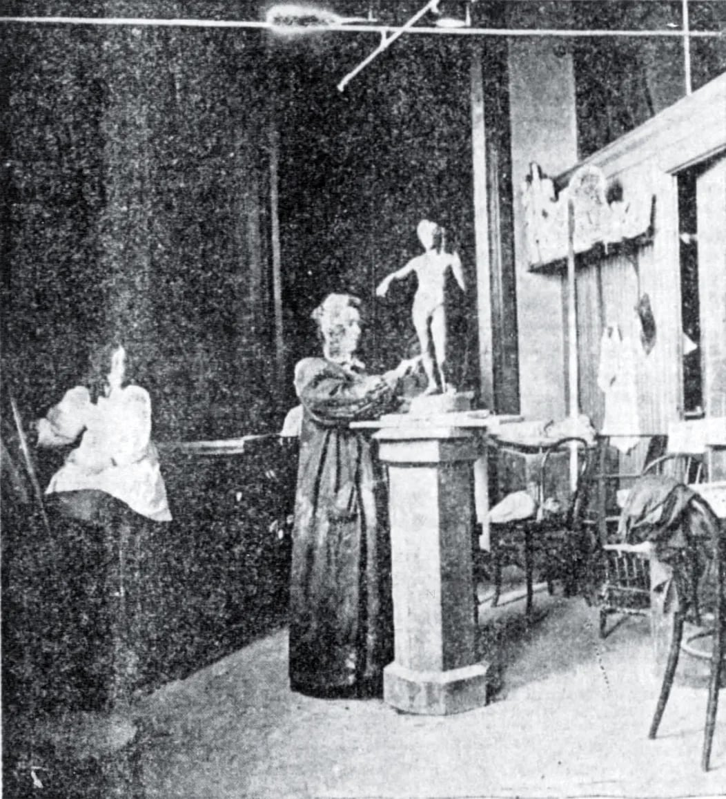 Portrait of Catherine Backus (1863–1955) – memorial page