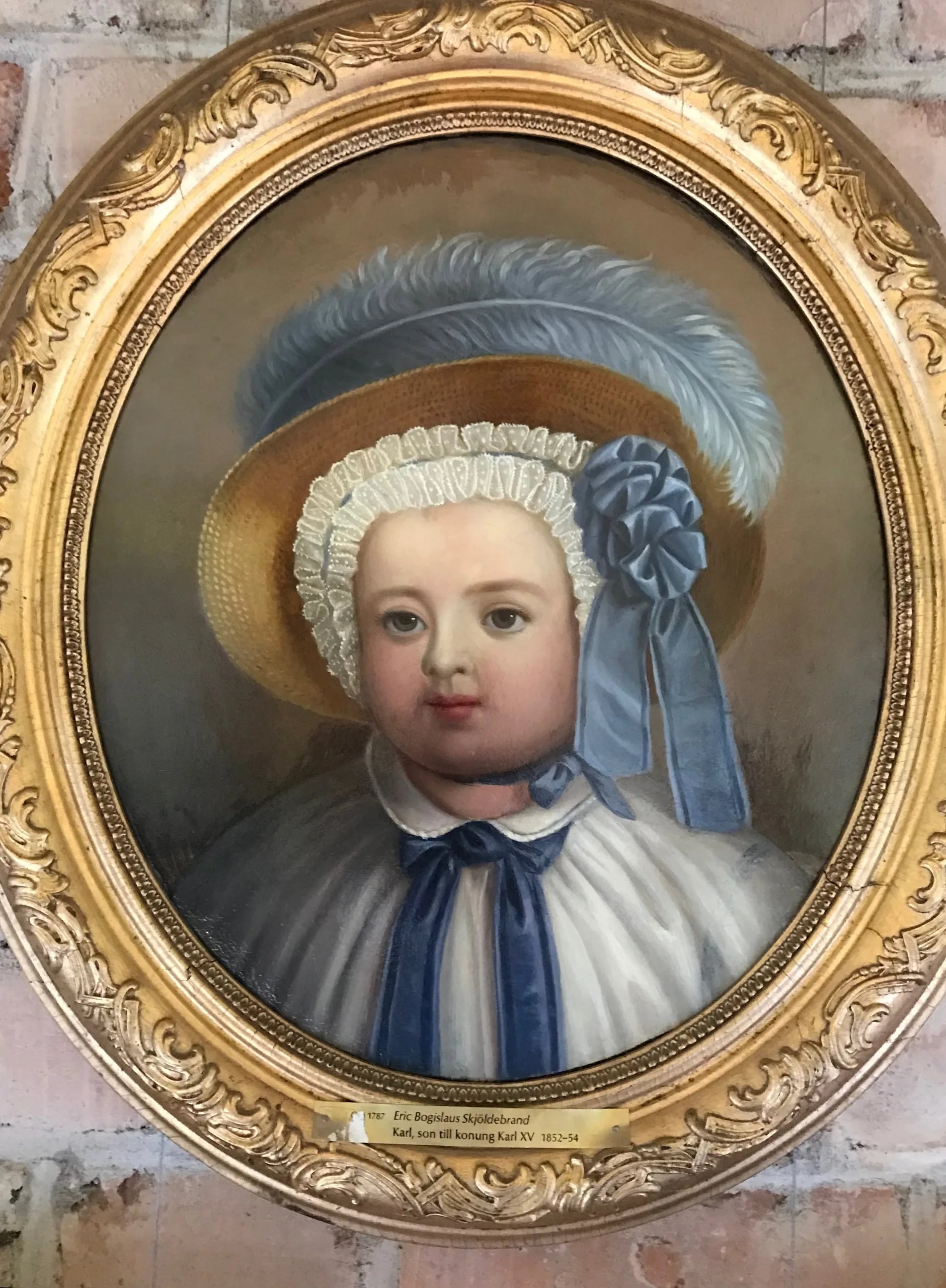 Portrait of Prince Carl Oscar, Duke of Södermanland (1852–1854) – memorial page