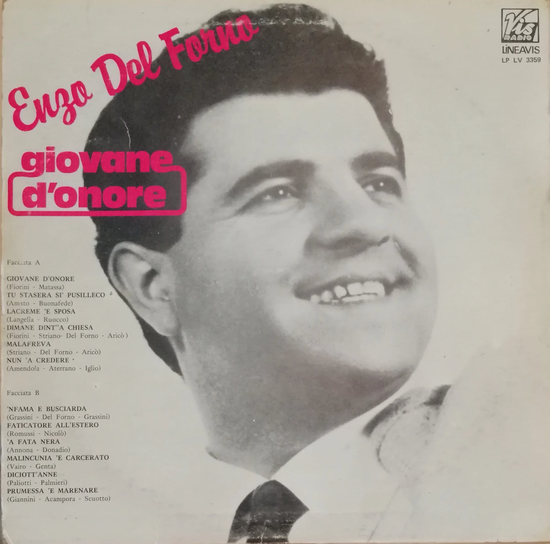 Portrait of Enzo Del Forno (1936–2005) – memorial page