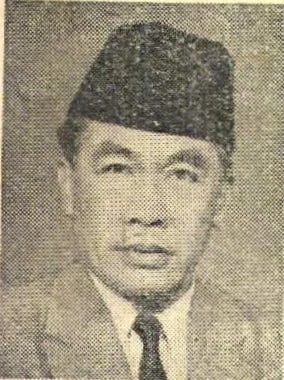Porträt von Arudji Kartawinata (1905–1970) – Gedenkseite