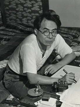 Portrait of Sakaguchi Ango (1906–1955) – memorial page
