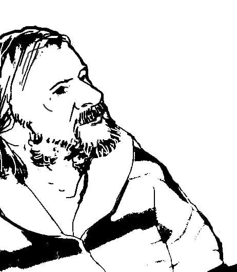 Portrait of André Gauditiaubois (1949–2021) – memorial page