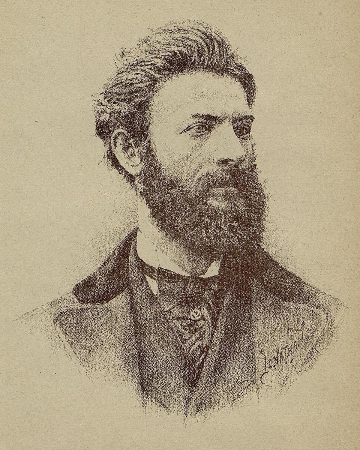 Porträt von Dieudonné Salme (1836–1911) – Gedenkseite