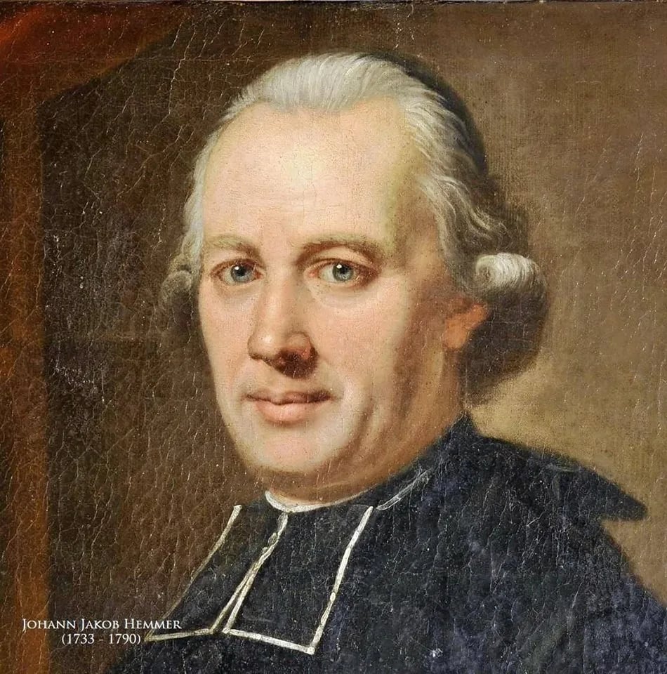 Porträt von Johann Jakob Hemmer (1733–1790) – Gedenkseite