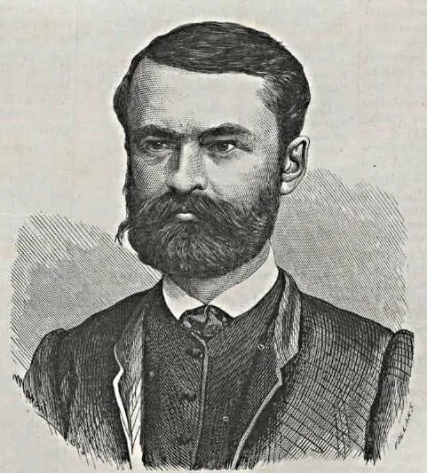 Porträt von Károly Torma (1829–1897) – Gedenkseite