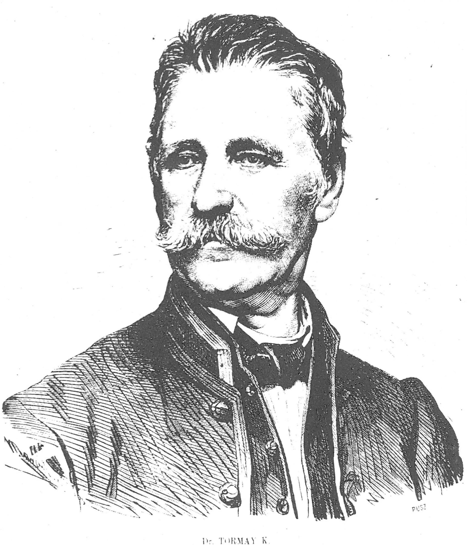 Porträt von Károly Tormay (1804–1871) – Gedenkseite