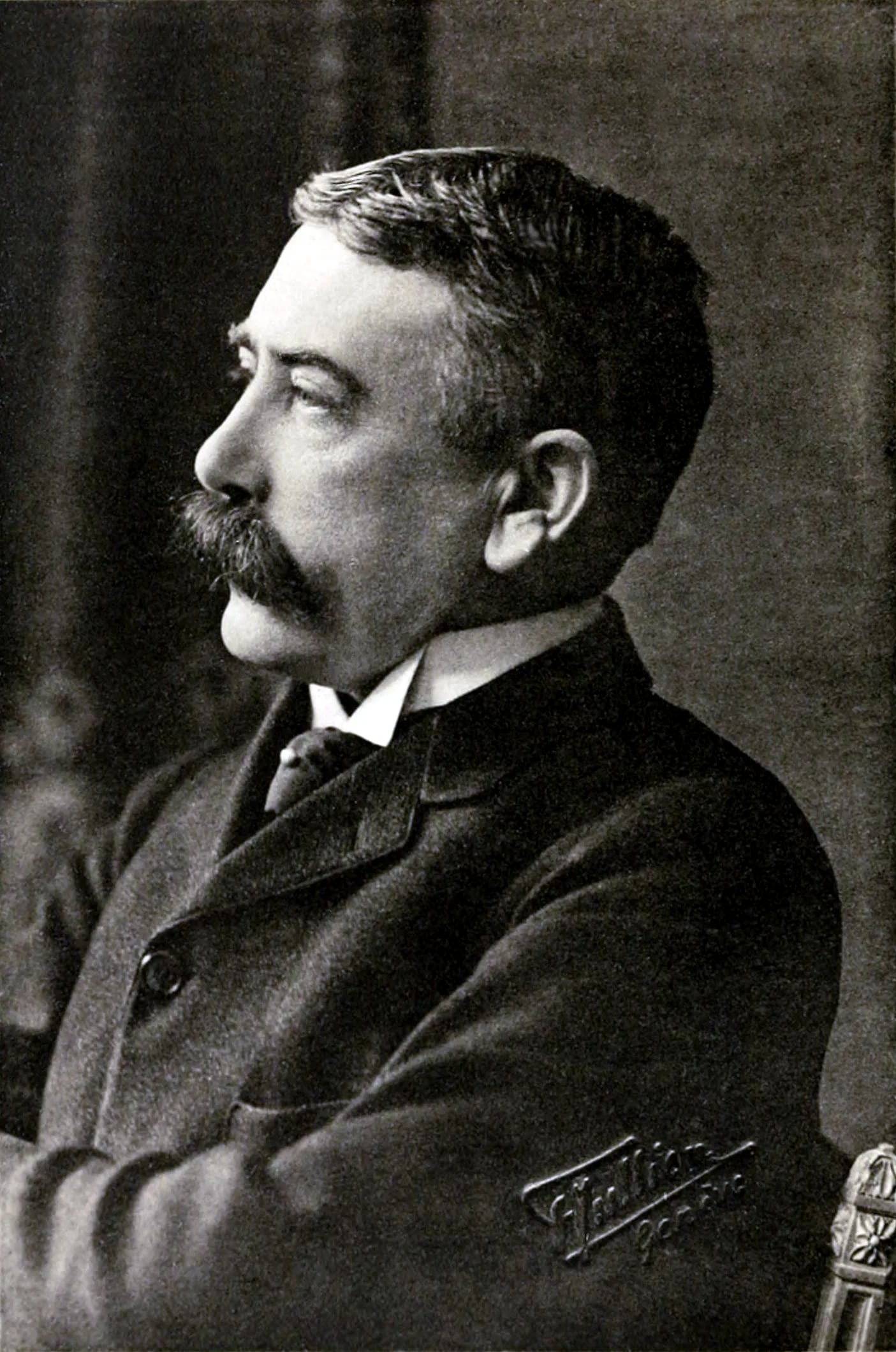 Porträt von Ferdinand de Saussure (1857–1913) – Gedenkseite