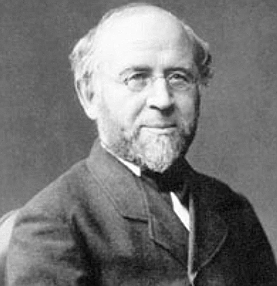 Porträt von Johann Gottfried Wetzstein (1815–1905) – Gedenkseite