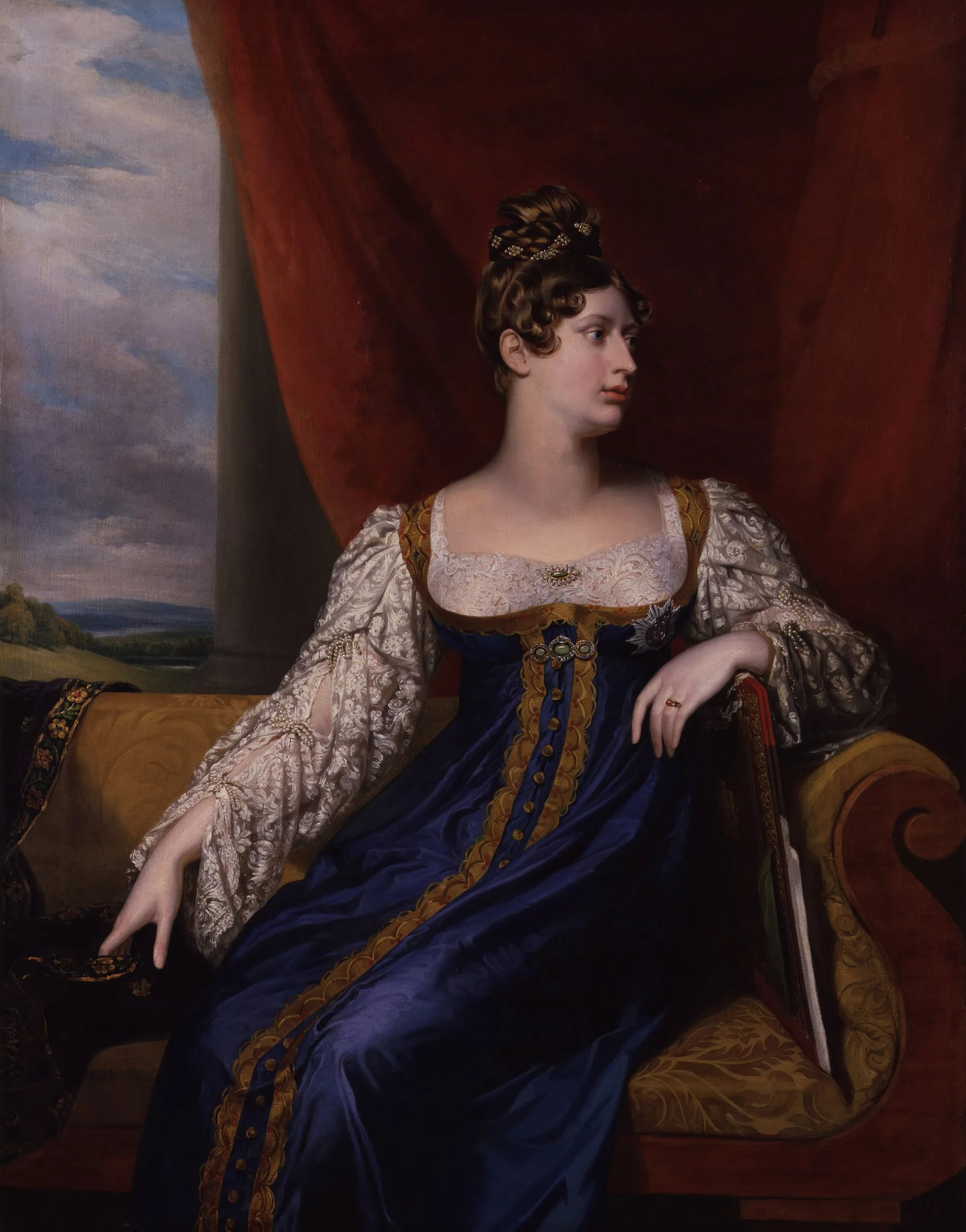 Portrait of Charlotte Augusta von Wales (1796–1817) – memorial page