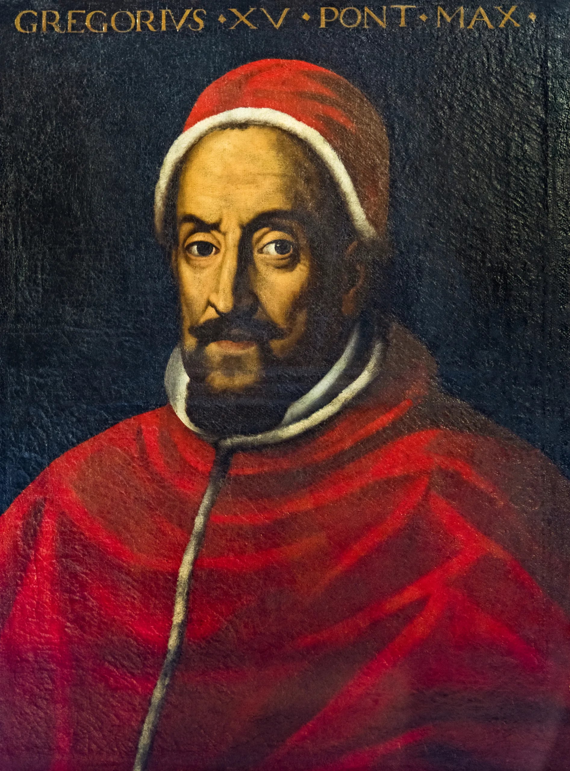 Porträt von Gregor XV. (1554–1623) – Gedenkseite