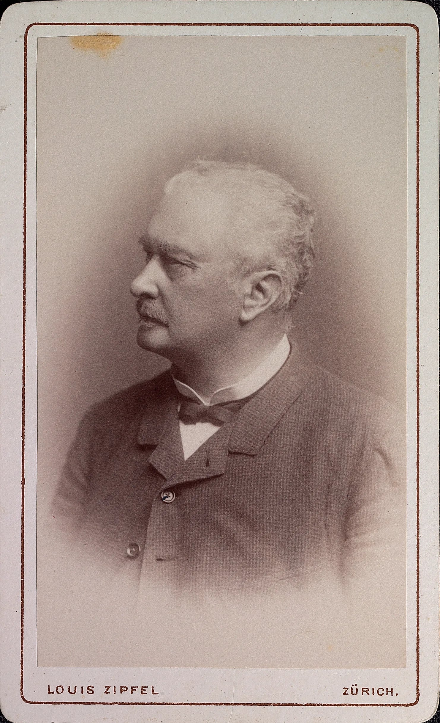 Portrait of Emil Rothpletz (1824–1897) – memorial page