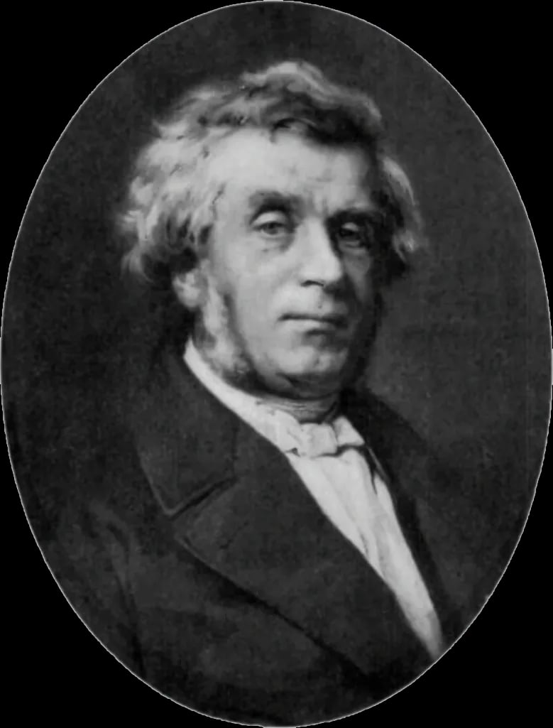 Porträt von Alphonse Lavallée (1797–1873) – Gedenkseite