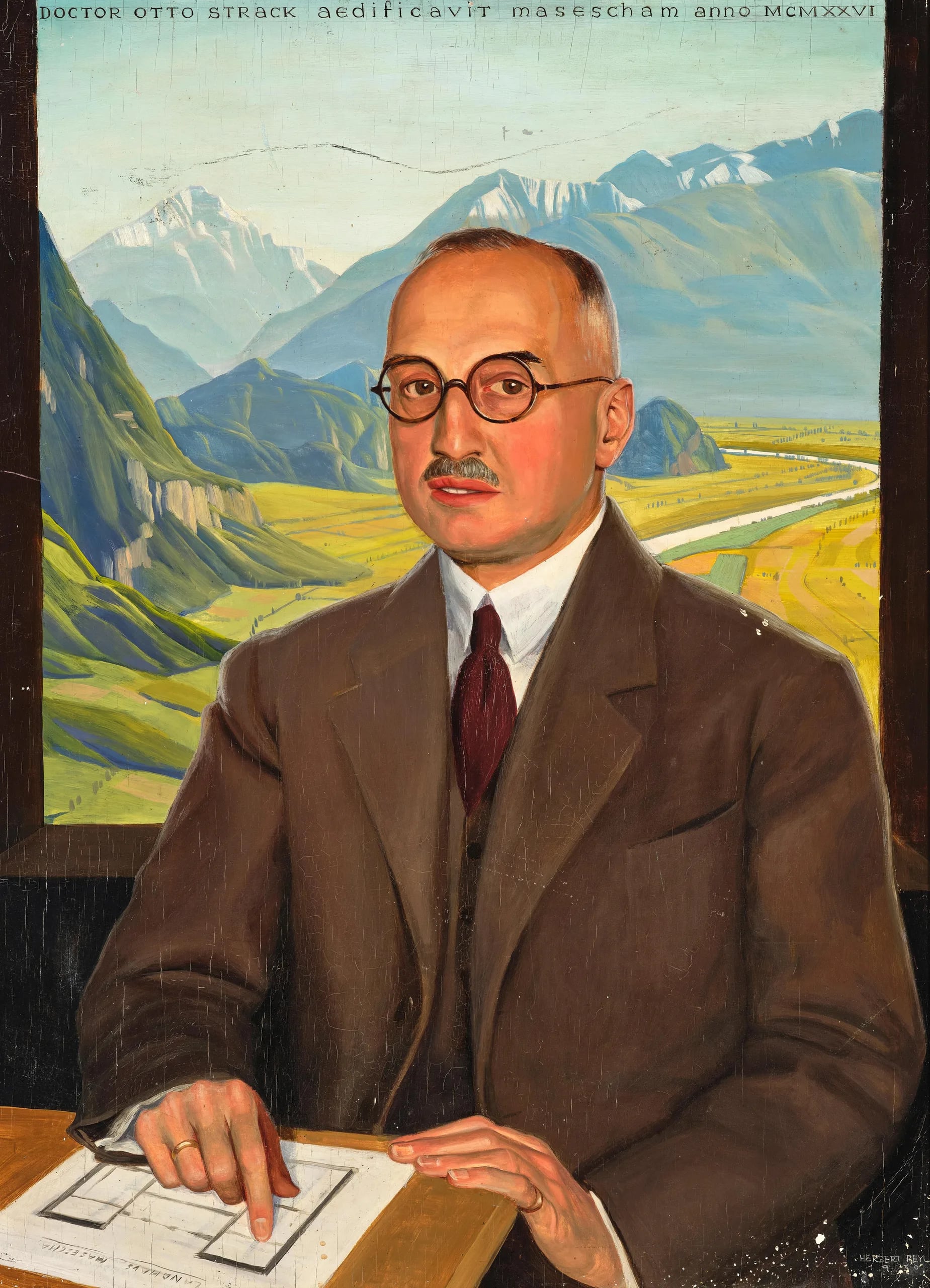 Porträt von Otto Strack (1869–1940) – Gedenkseite