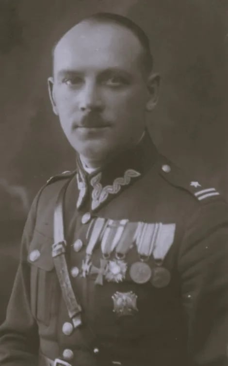 Porträt von Antoni Hyży (1893–1969) – Gedenkseite