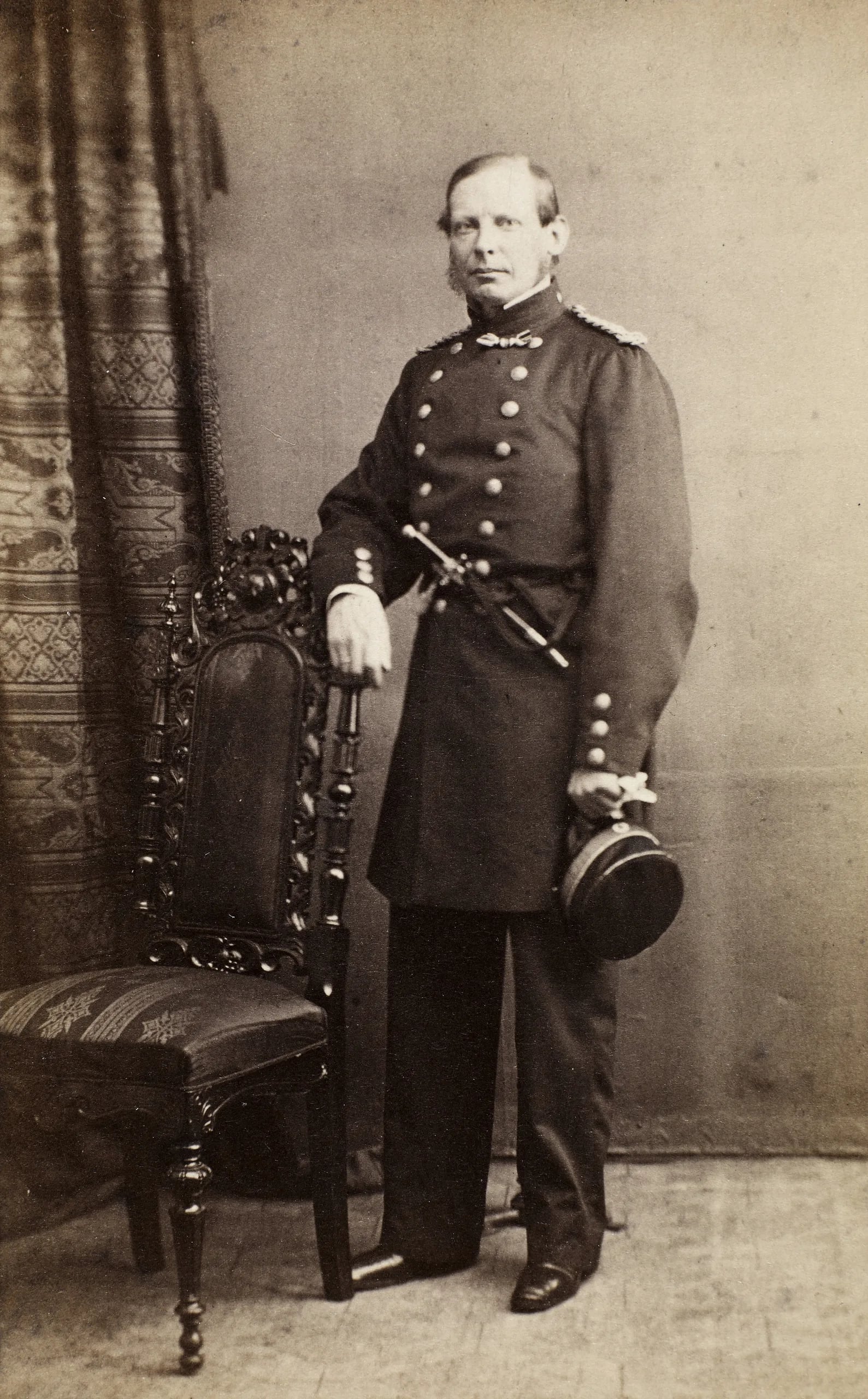 Portrait of Peter Holten (1816–1897) – memorial page