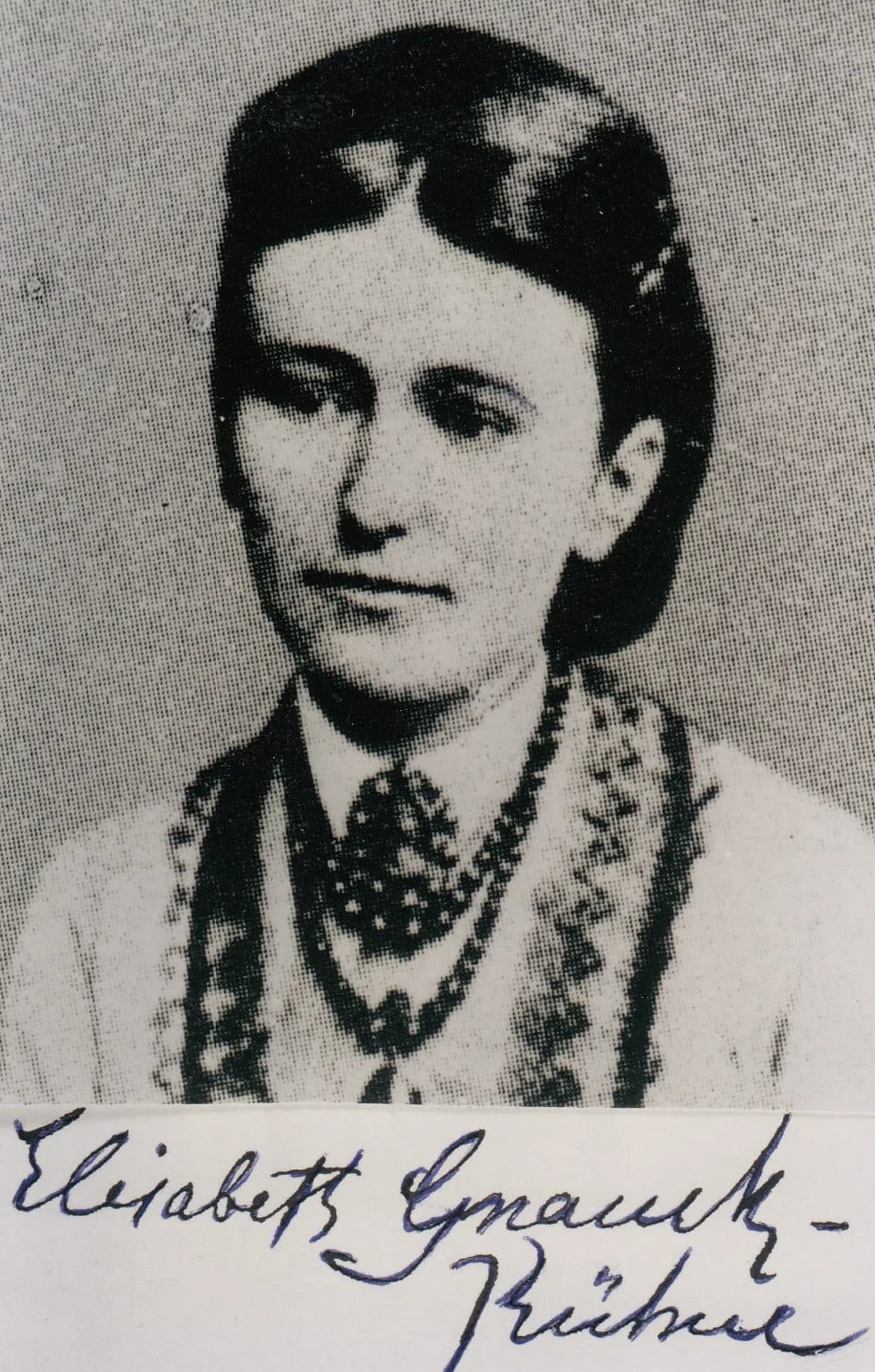 Porträt von Elisabeth Gnauck-Kühne (1850–1917) – Gedenkseite