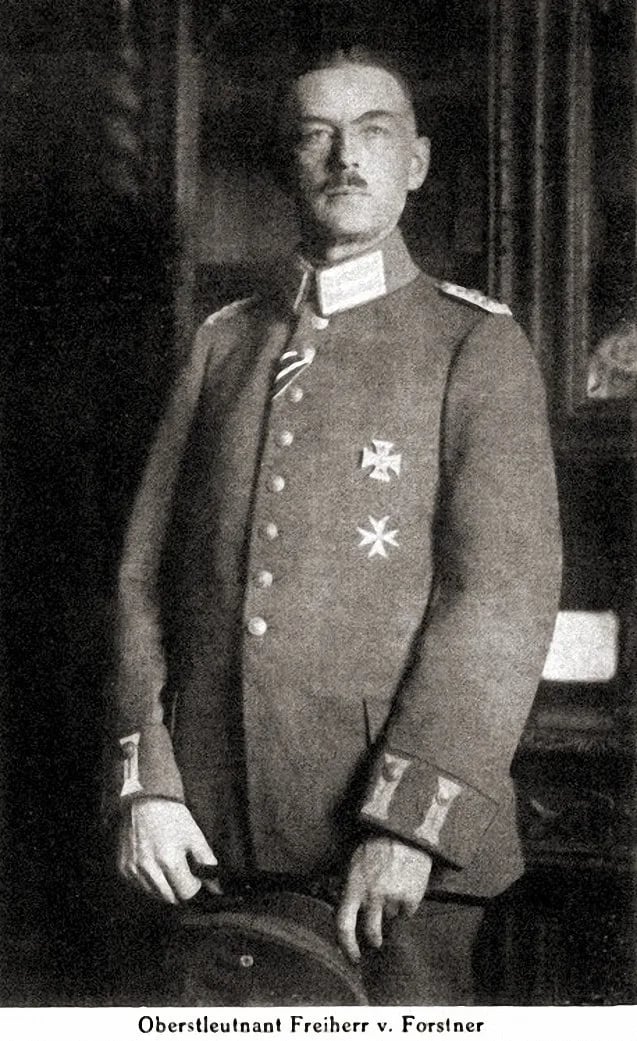 Portrait of Ernst von Forstner (1869–1950) – memorial page