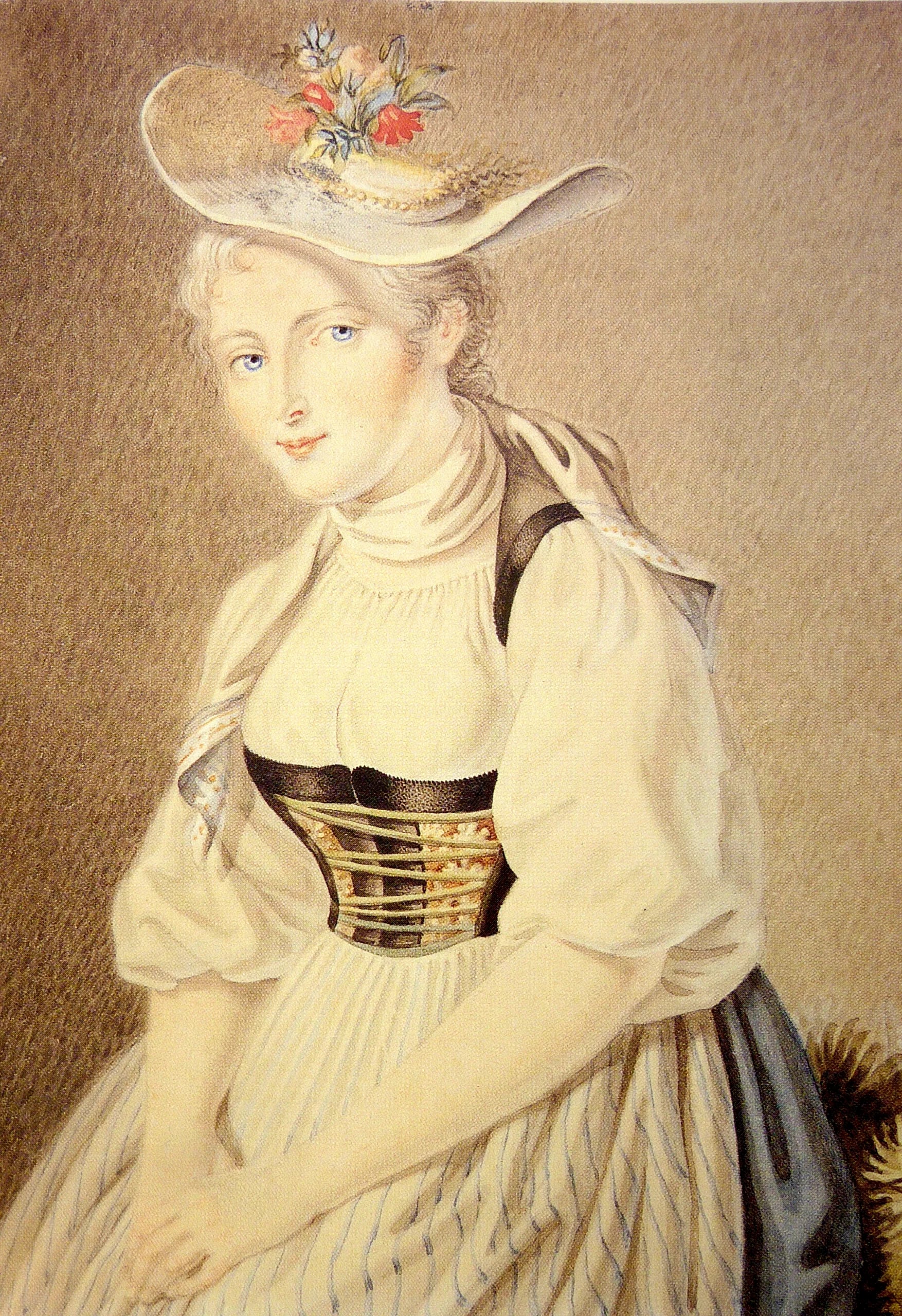 Porträt von Elisabetha Grossmann (1795–1858) – Gedenkseite