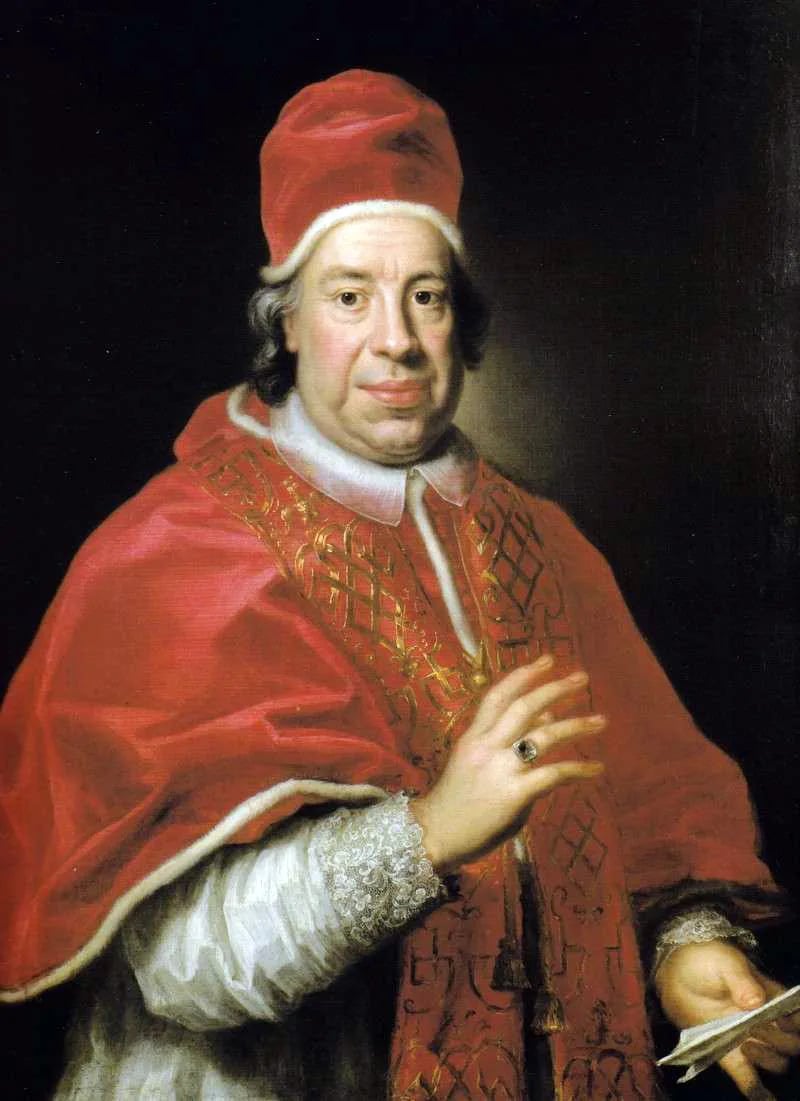 Porträt von Innozenz XIII. (1655–1724) – Gedenkseite