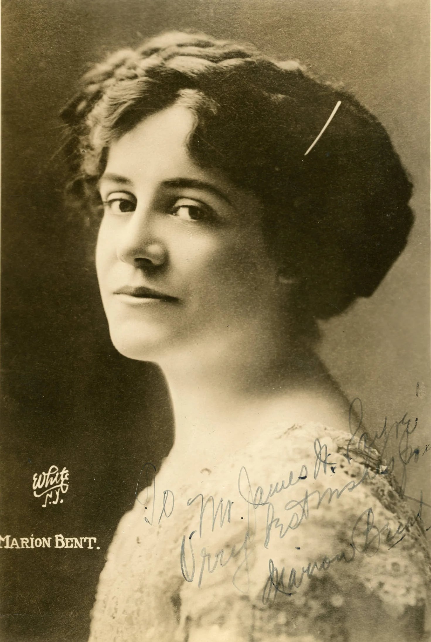 Portrait of Marion Bent (1879–1940) – memorial page