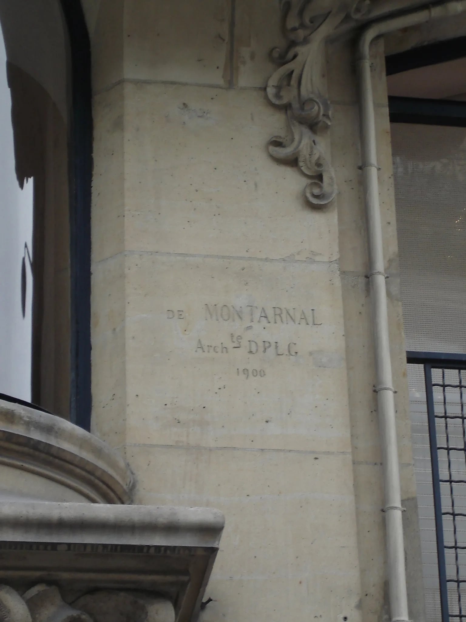 Porträt von Joseph de Guirard de Montarnal (1867–1947) – Gedenkseite