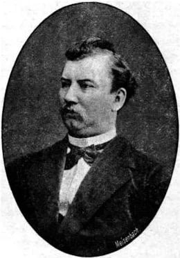 Porträt von Hans Flach (1845–1895) – Gedenkseite