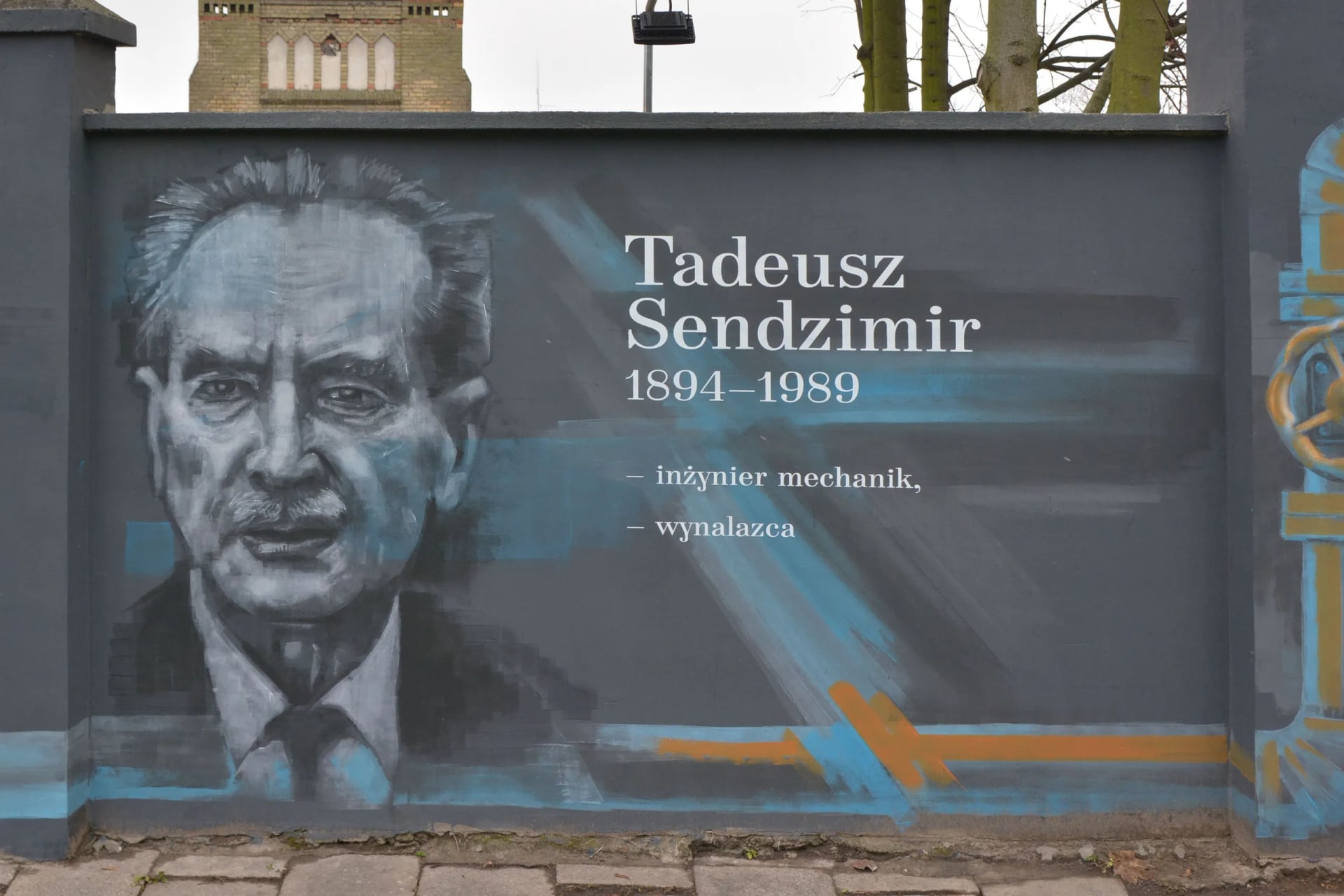 Porträt von Tadeusz Sendzimir (1894–1989) – Gedenkseite