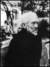 Porträt von Macedonio Fernández (1874–1952) – Gedenkseite