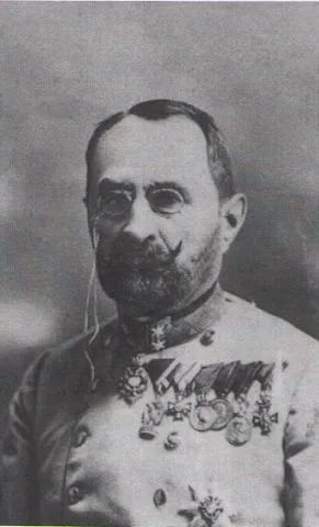 Porträt von Emanuel Cvjetićanin (1833–1919) – Gedenkseite