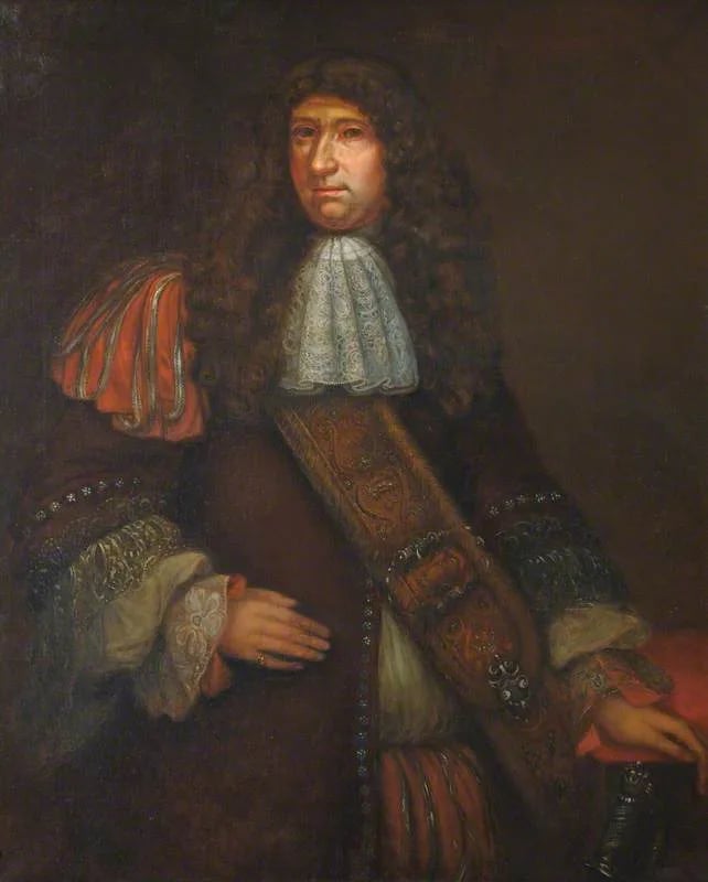 Portrait of George Downing (1623–1684) – memorial page