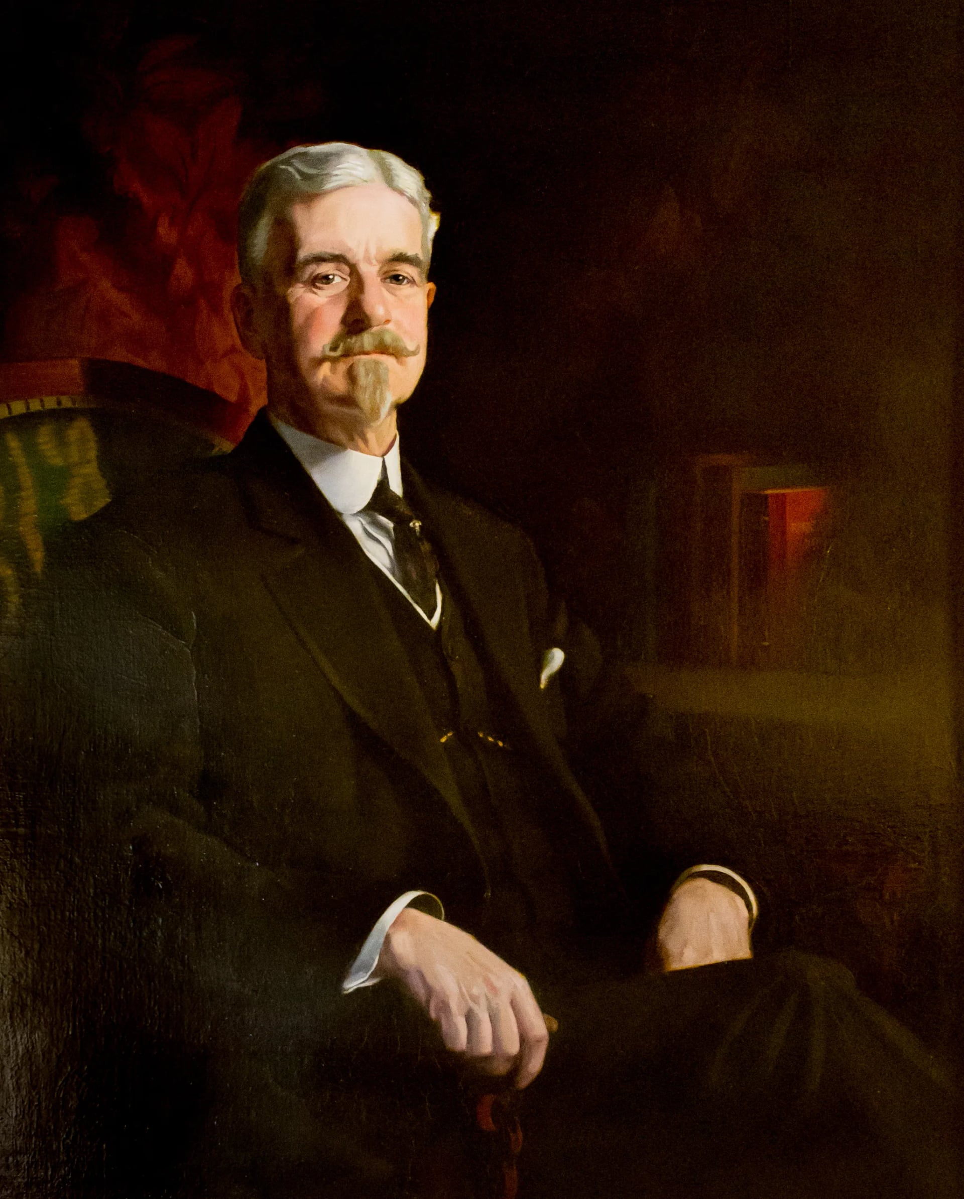 Porträt von Emery J. San Souci (1857–1936) – Gedenkseite