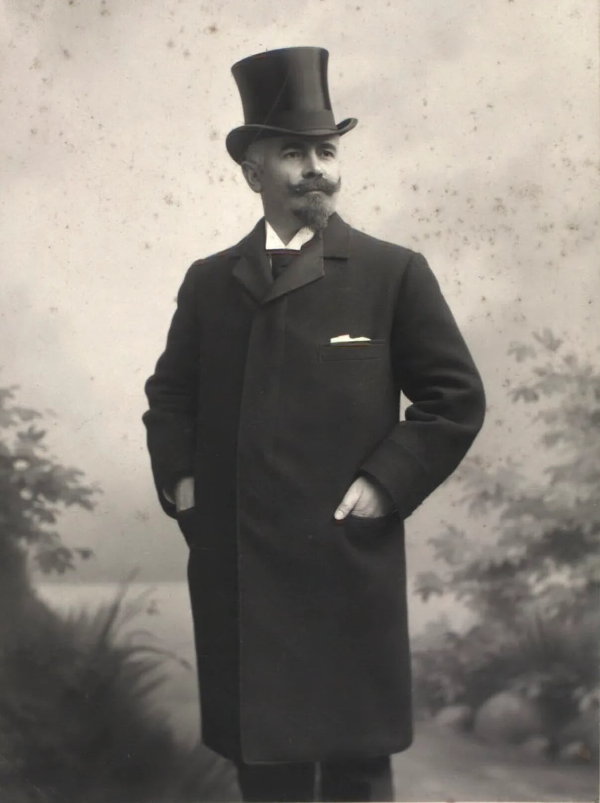 Porträt von L. C. Glad (1855–1918) – Gedenkseite