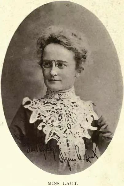Portrait of Agnes Christina Laut (1871–1936) – memorial page