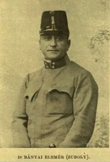 Porträt von Elemér Bányai (1875–1915) – Gedenkseite