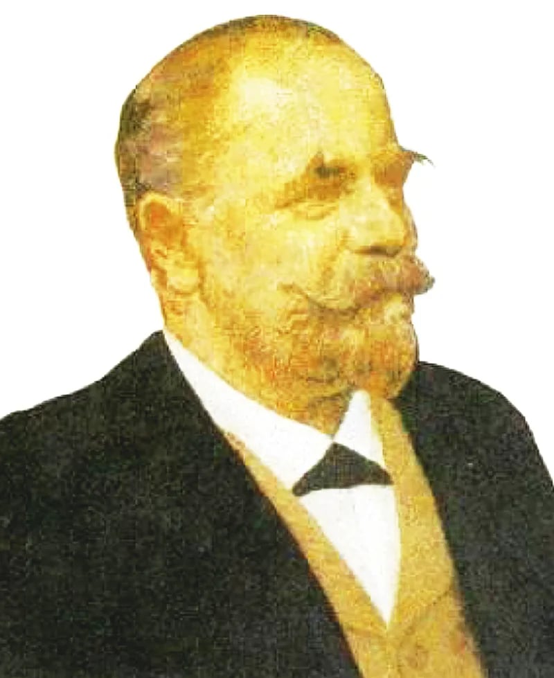 Porträt von Emil Müller (1844–1910) – Gedenkseite