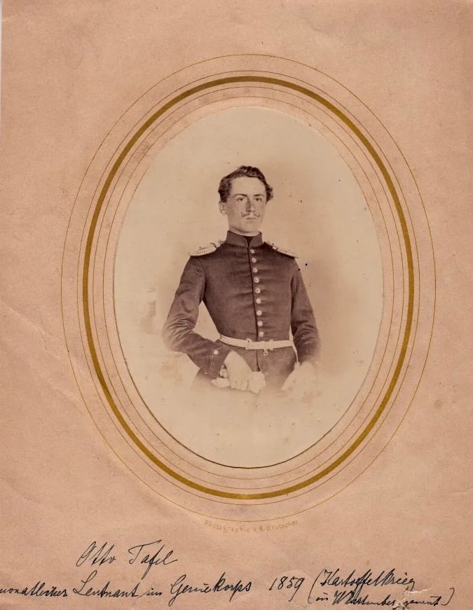 Porträt von Emil Otto Tafel (1838–1914) – Gedenkseite