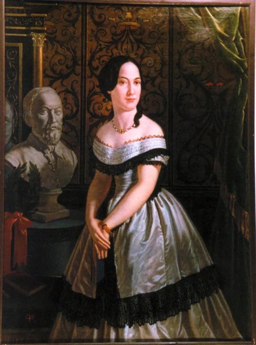 Portrait of Adela Ostrolúcka (1824–1853) – memorial page