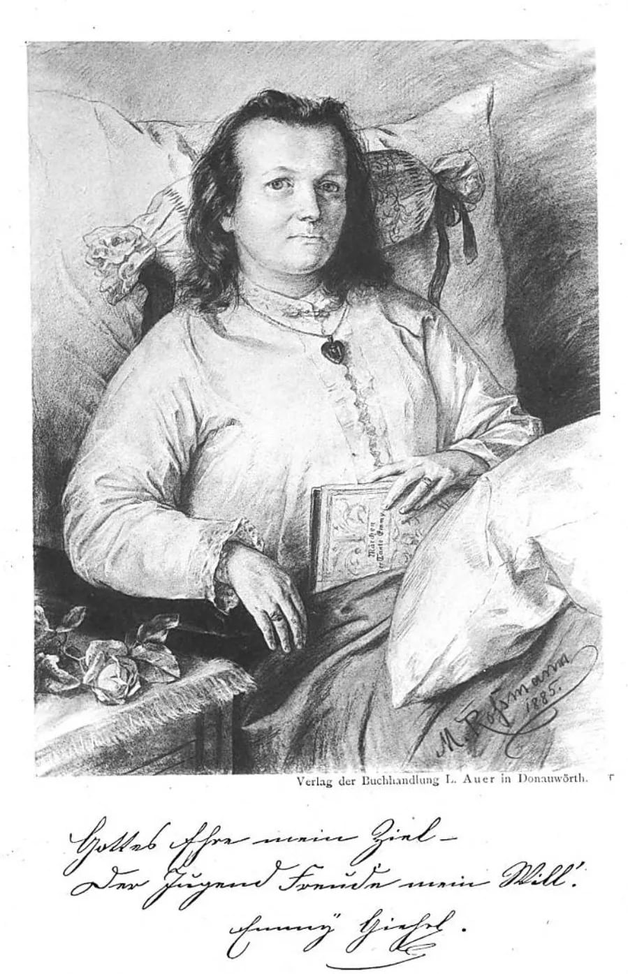 Porträt von Emilia Giehrl (1837–1915) – Gedenkseite