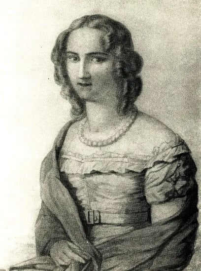 Porträt von Emilie von Gleichen-Rußwurm (1804–1872) – Gedenkseite