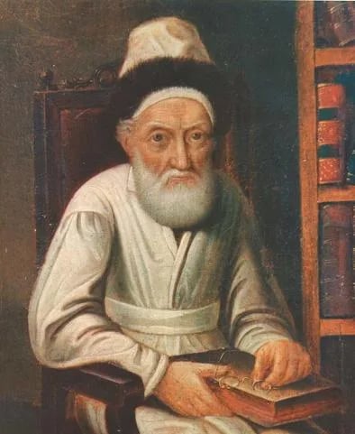 Porträt von Menachem Mendel Schneersohn (1789–1866) – Gedenkseite