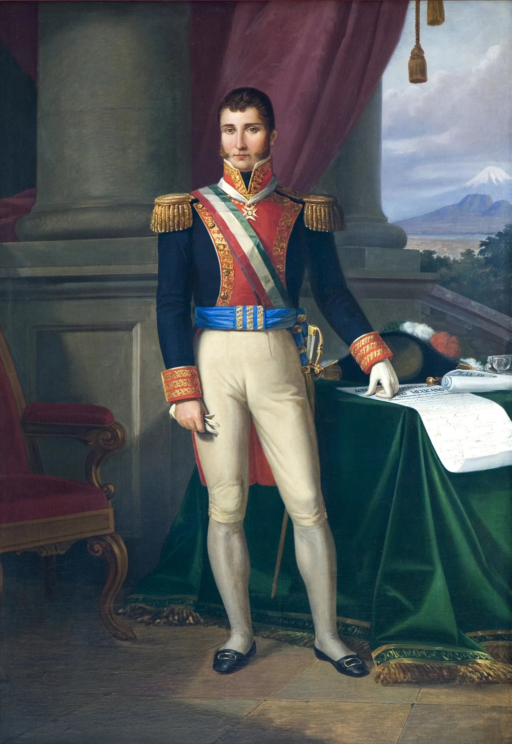 Portrait of Agustín de Iturbide (1783–1824) – memorial page