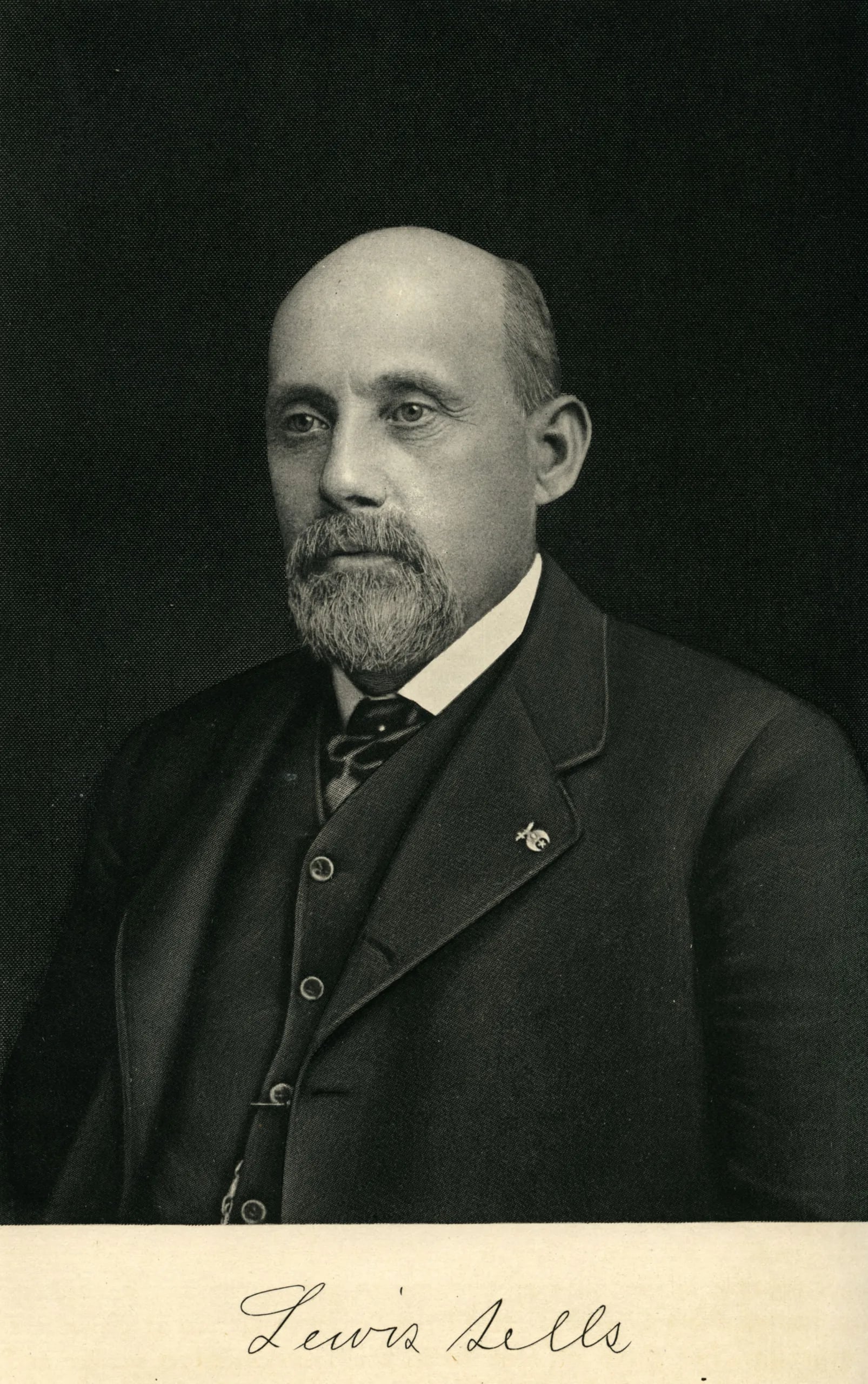 Portrait of Lewis Sells (1841–1907) – memorial page