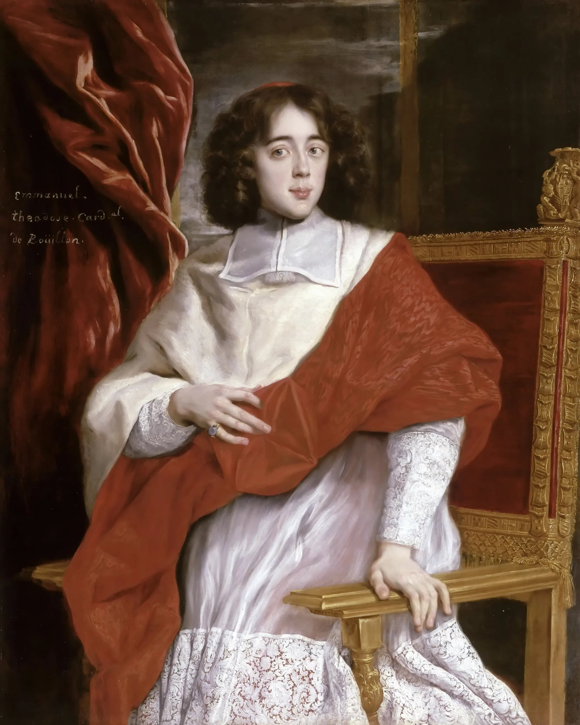 Portrait of Emmanuel Théodose de la Tour d’Auvergne (1643–1715) – memorial page