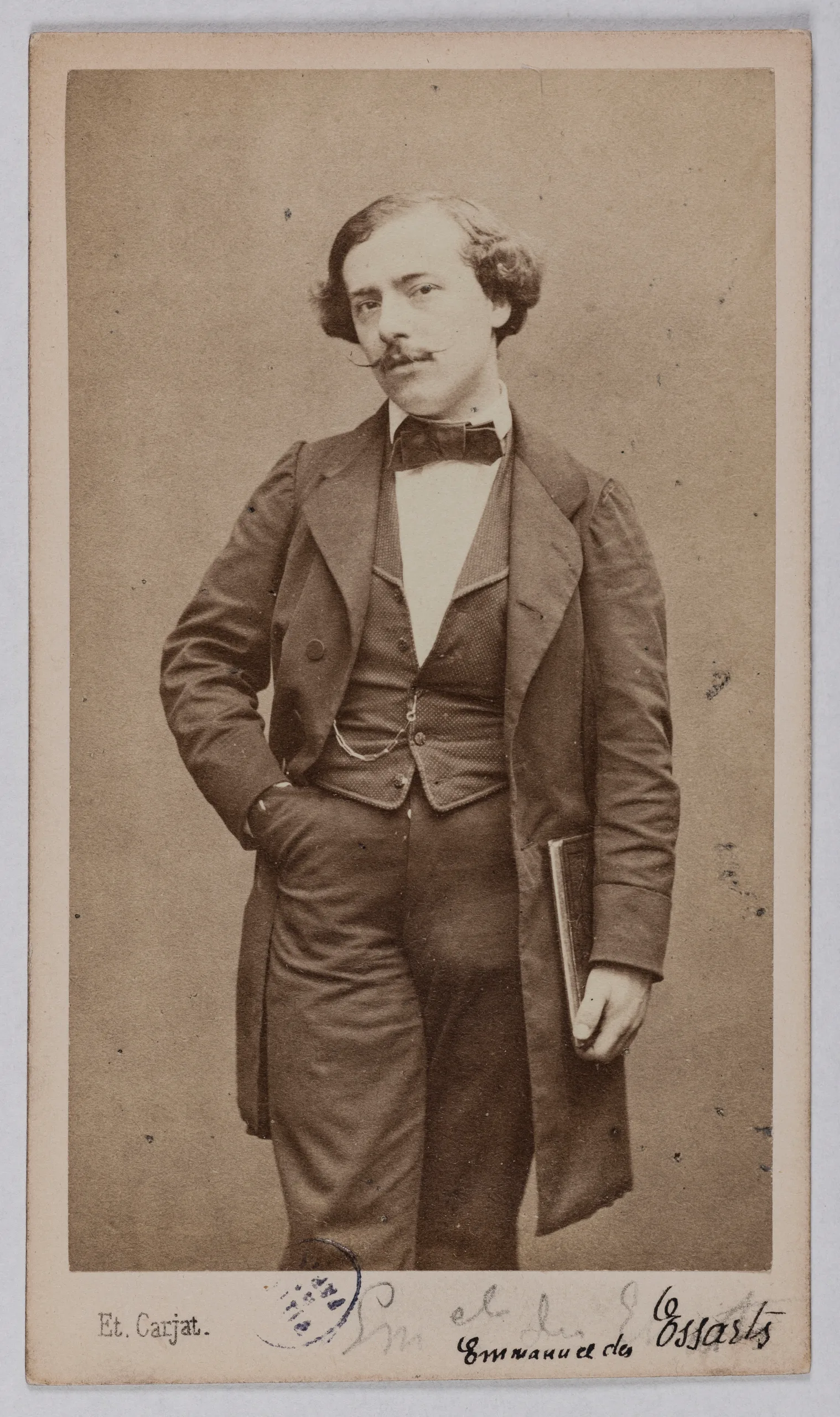 Porträt von Emmanuel des Essarts (1839–1909) – Gedenkseite
