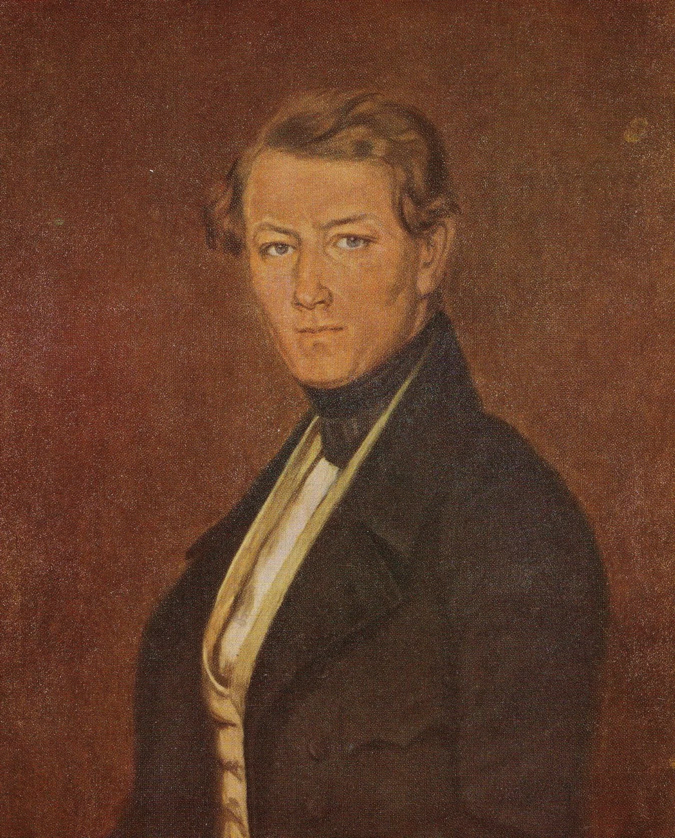 Porträt von Friedrich Widmann (1805–1876) – Gedenkseite