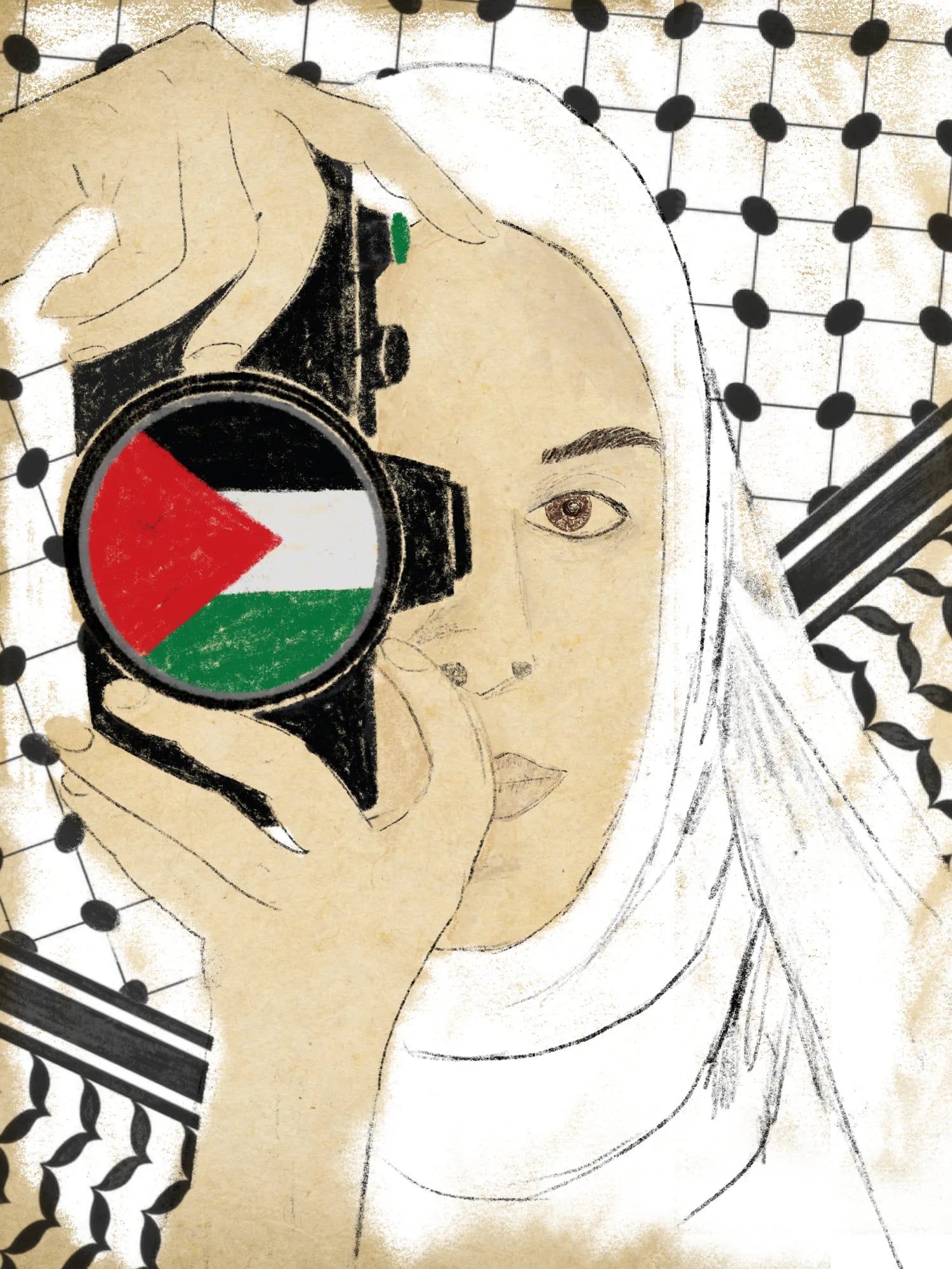Porträt von Fatima Hassouna (2000–2025) – Gedenkseite
