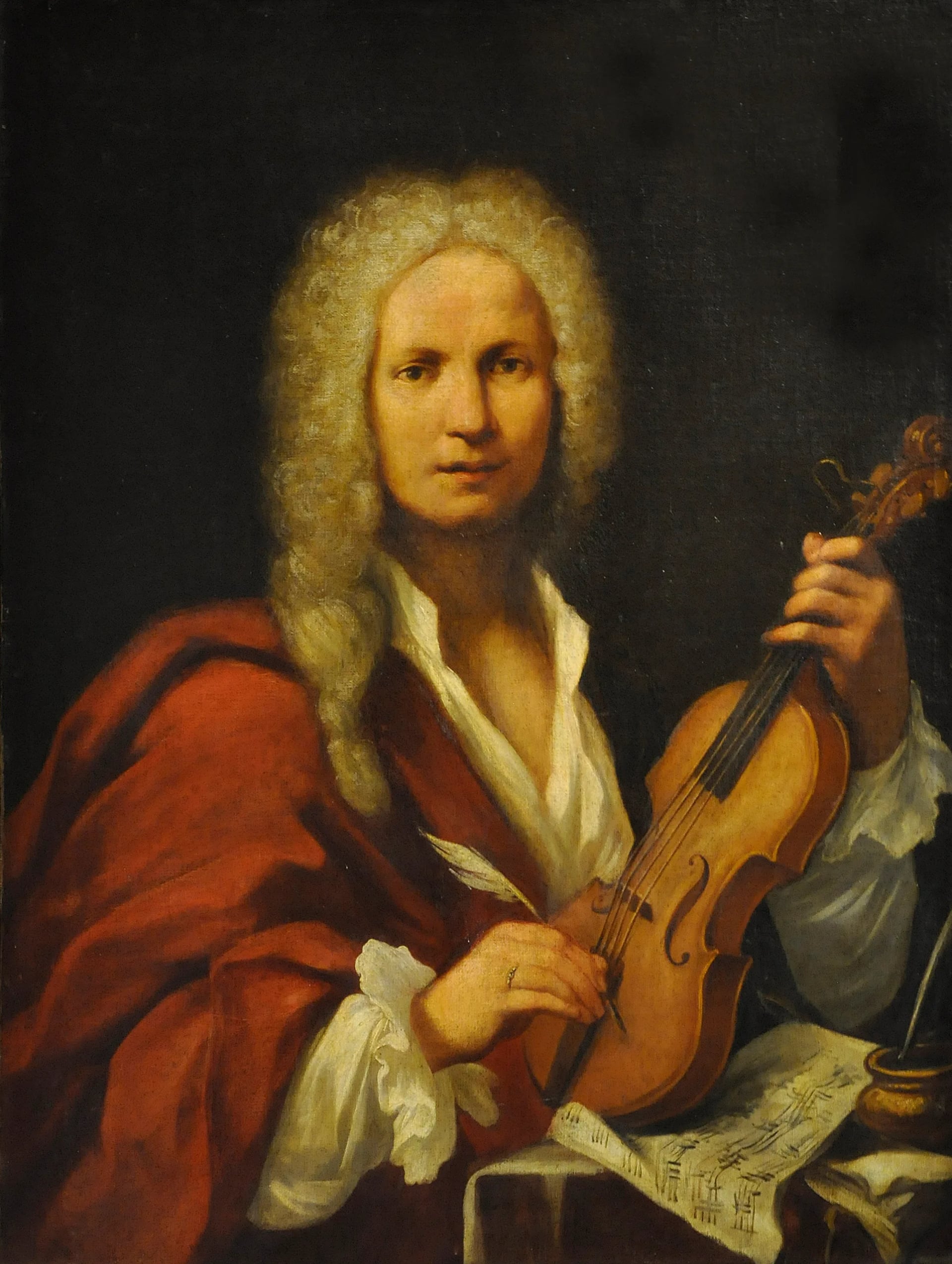 Porträt von Antonio Vivaldi (1678–1741) – Gedenkseite