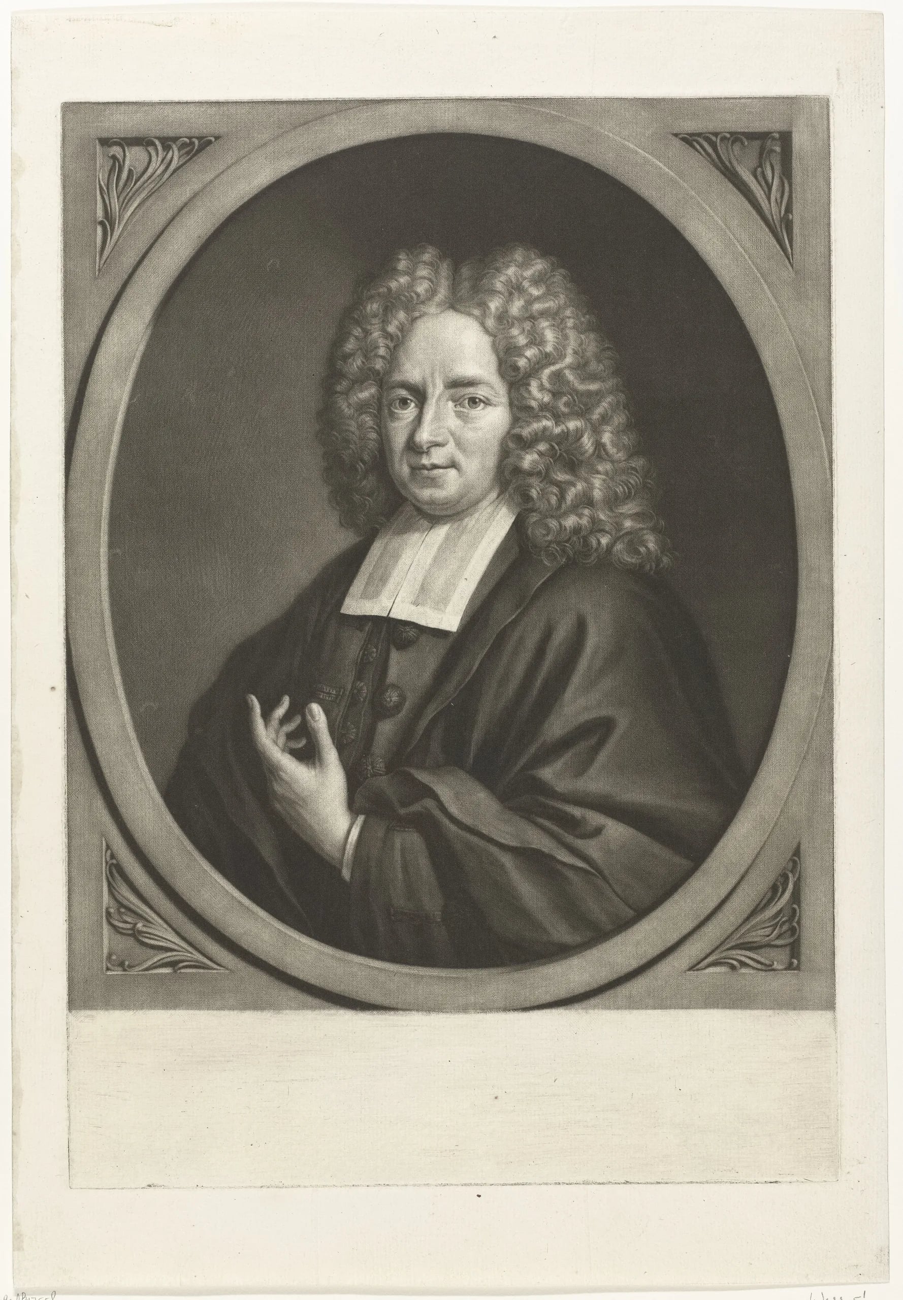 Porträt von Gerard Puppius Hondius (1666–1740) – Gedenkseite