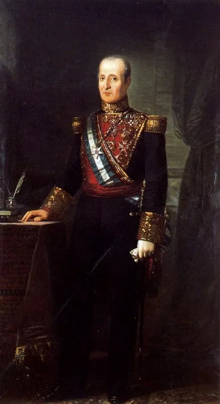 Porträt von José Ramón Rodil Campillo (1789–1853) – Gedenkseite